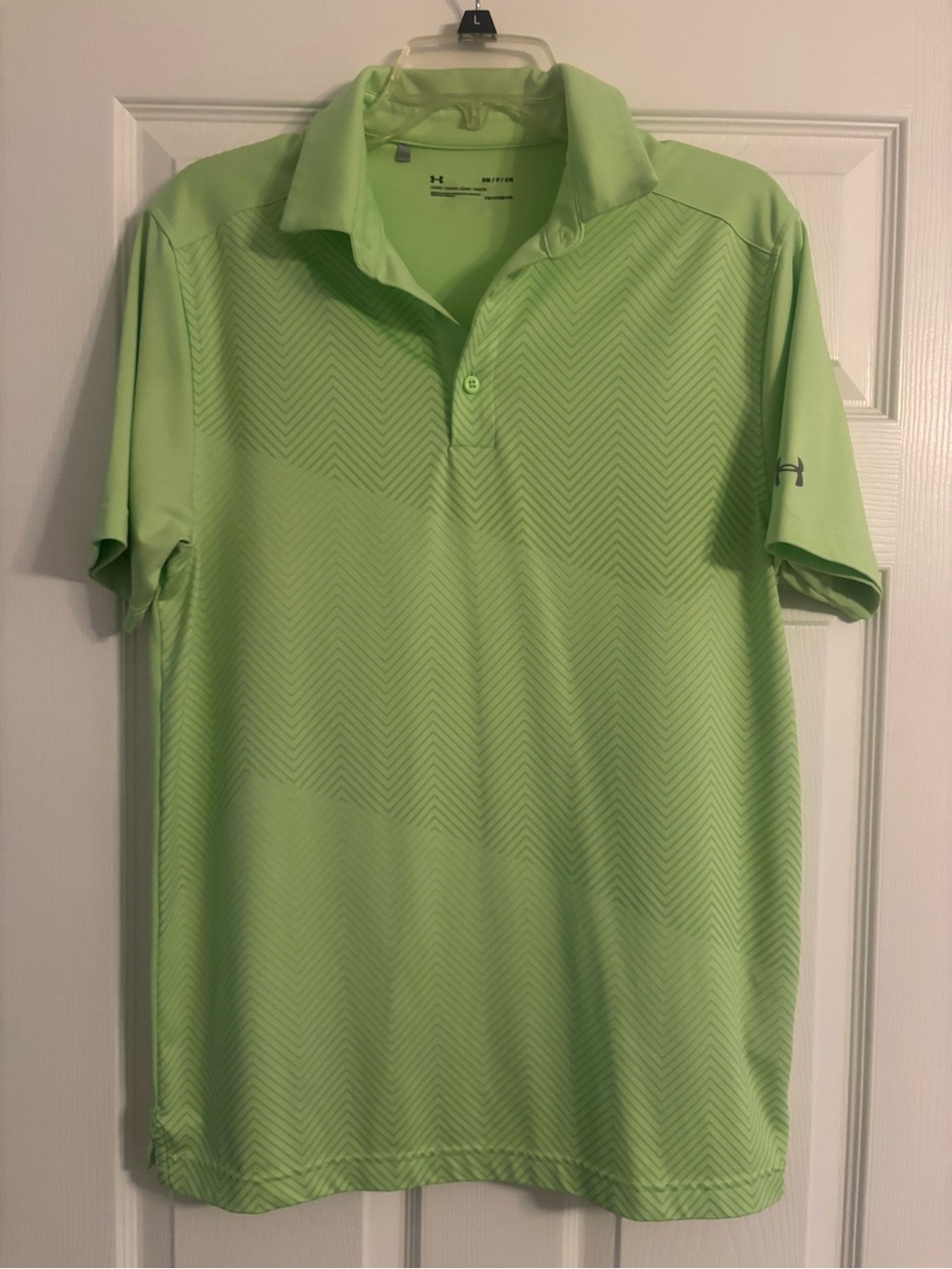 Under Armour Men’s Neon Green Performance Polo